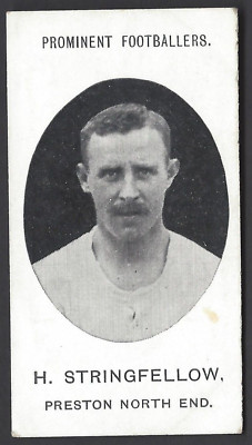 TADDY - PROMINENTE FUSSBALLER (KEINE FUSSNOTE) - H STRINGFELLOW, PRESTON NORTH END
