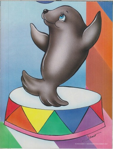 Set of 6 Two-Sided Educational Posters (Posters: Children's, Poster) 2001 - Imagen 3 de 6