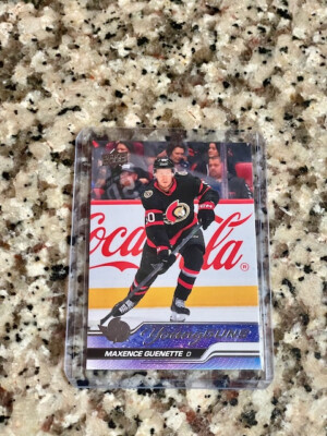 2023-24 Upper Deck Series 2 YoungGUNS RC Maxence Guenette Ottawa Senators SP