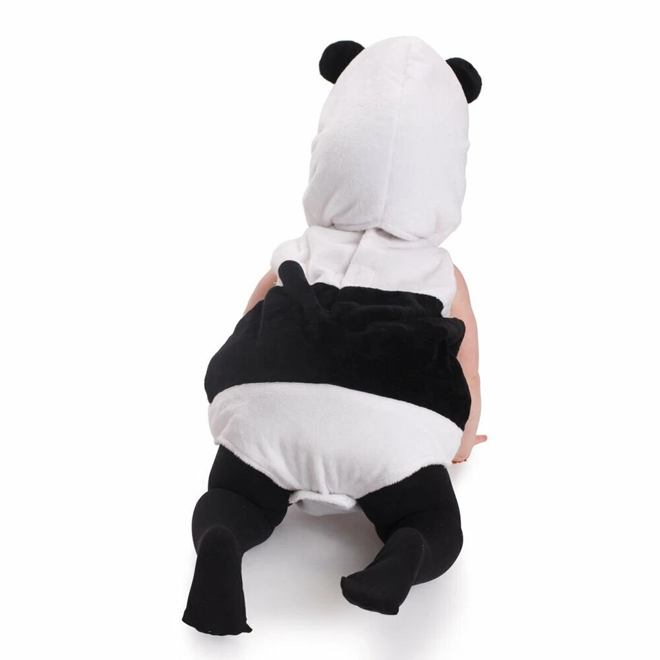 Baby Panda Costume - Infant Animal Romper - By Dress Up America - Image 2 of 3