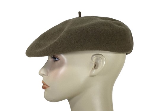 Vtg Basque Beret Regina Made in France 100% wool W.P.L. 10888 Chocolate Brown Accessories | Vtg Basque Beret Regina Made In France 10 Wool  main image 4
