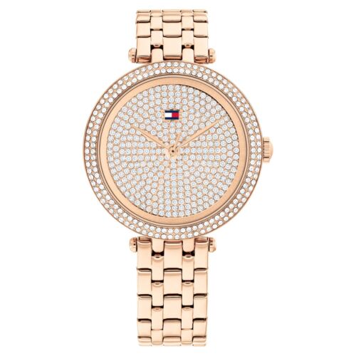 Tommy Hilfiger Rose Gold Steel Women's Watch - 1782761