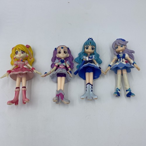 Glitter force Doki doki Precure Lot Of 4 Figures Cure Doll Toy Pretty