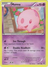 Munna - 39/119 - Common (Lp) Phantom Forces - Psychic Pokémon