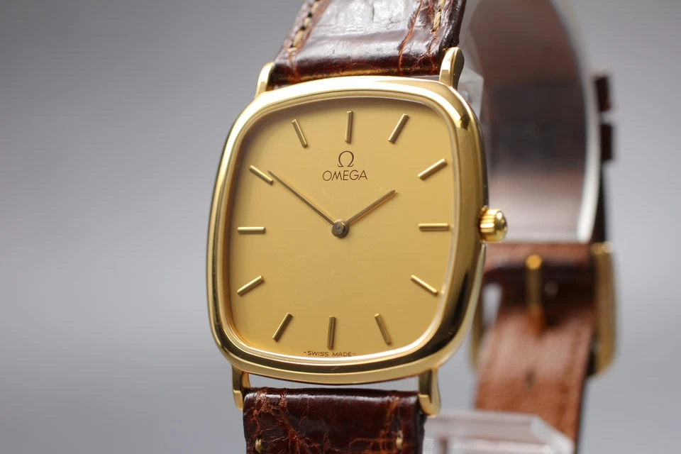Reloj Omega De Ville Cal.1378 vintage 1989 [N como nuevo] cuarzo 30 mm para hombre hecho en Suiza Foto 3 de 4