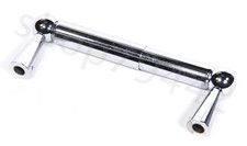 CHROME Solid Metal Holders Complete Toilet Paper Holder Clean Removed Bathroom