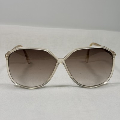 SILHOUETTE Vintage Sunglasses 594 Col 075 Butterfly Lady Hippie Oversized 70s