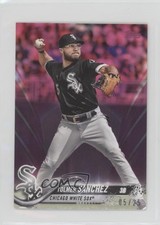 2018 Topps Mini Pink 5/25 Yolmer Sanchez #417 x0z