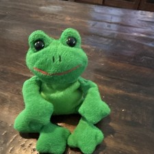 Green Frog Beanbag Plush Stuffed Animal Toy for Kids Ages 3-4 Years and 4-7