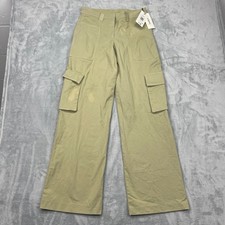 ba&sh Cargo Pants Womens 38 Tan Mid Rise Util...