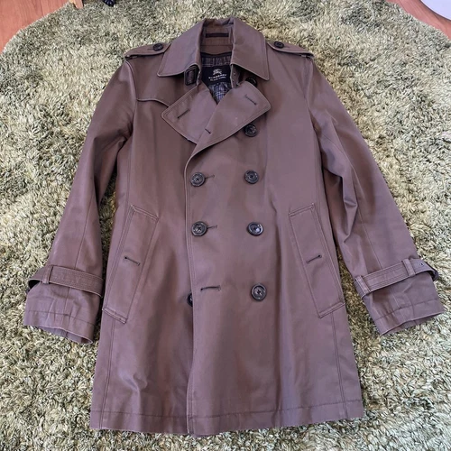 Trench coat rimovibile fodera BURBERRY BLACK LABEL taglia S #EB ZGA