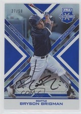 2016 Panini Elite Extra Edition Aspirations Blue 27/50 Bryson Brigman Auto 0g4