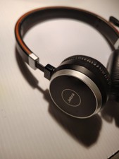 Jabra Evolve 65 MS Wireless Stereo Headset With USB Cord No Dongle 