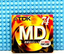 MD    TDK MD 74 BLANK MINI DISC  1  SEALED 