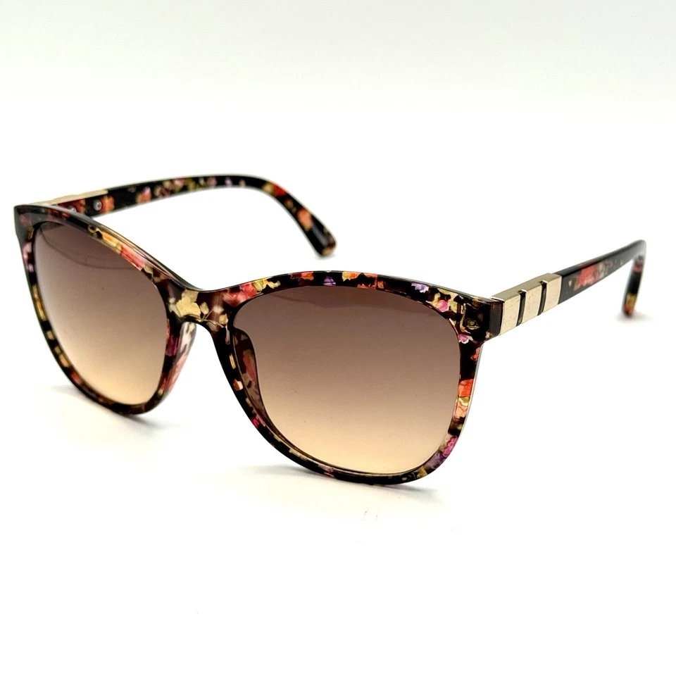 Gafas de sol de diseñador Foster Grant florales ojo de gato marco de moda y lentes degradadas Foto 4 de 4