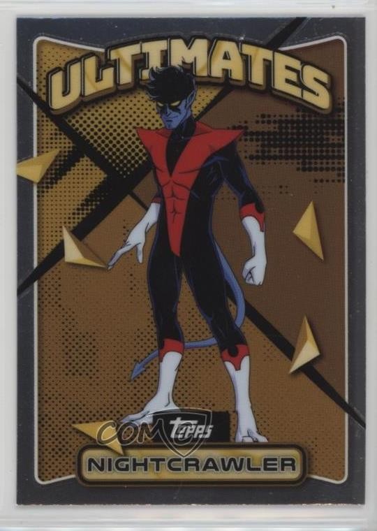 2025 Topps Finest X-Men '97 Rare Gold Nightcrawler #77 4g8