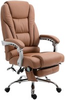 BüRostuhl Pacific Mit Massagefunktion V2 Kunstleder Hellbraun
