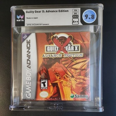 Guilty Gear X Advance Ed Nintendo Game Boy Advance GBA Sealed New WATA 9.8 A++