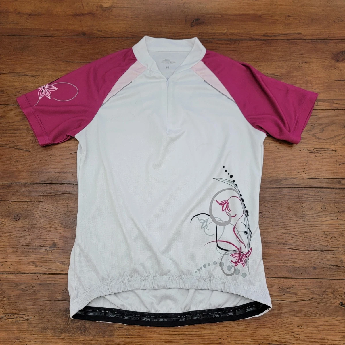 Crane Polyester Cycling Casual T-Shirts and Tops, Cycling Jerseys
