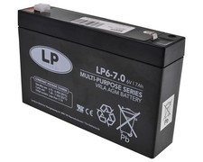 Akku 6V 7Ah Batterie Blei Gel Kinderauto PEG PEREGO USV Notstrom 7,2Ah 6Volt AGM