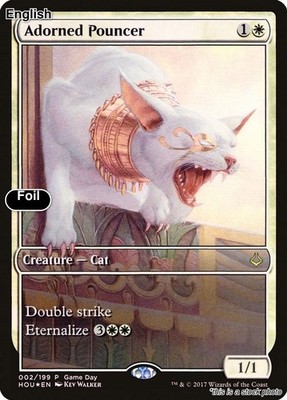 Adorned Pouncer EN [GAME - 2] - LP [Foil] TCG MTG