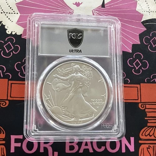 PCGS Ultra 2025-W SP70 Burnished American Silver Eagle 🇺🇸