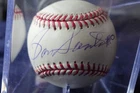 Ron Santo Chicago Cubs Baseball HOFer Autographed MLB Ball JSA COA