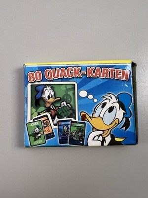 Disney Kartenspiel 80 Quack Karten Donald Duck Mickey Maus