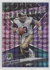 2021 Panini Mosaic Center Stage Purple Prizm 5/49 Kurt Warner #CS18 HOF 07uj