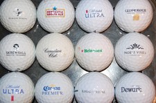 12 GOLF BALL Collectible LOGO Alcoholic drinks Liqueur Vodka Whiskey Beer 200