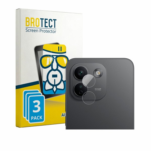 3X Panzerfolie Schutzglas Xiaomi Redmi Note 17 Pro Max 5G (Nur Kameraschutz)-image