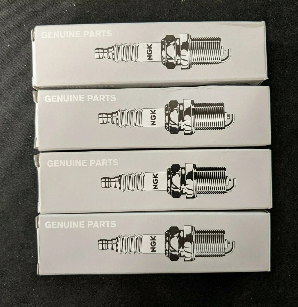 4X NGK Spark Plugs 22401-JA01B For 07-17 Altima Nissan NV200 Rogue Sentra Cube