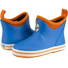 Buoy Toddler Ankle Rain Boots for Girls and Boys, Kids Boat 5 Big Kid, Blue