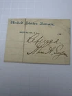 General John Logan Civil War veteran Autograph - on US Senate stationary