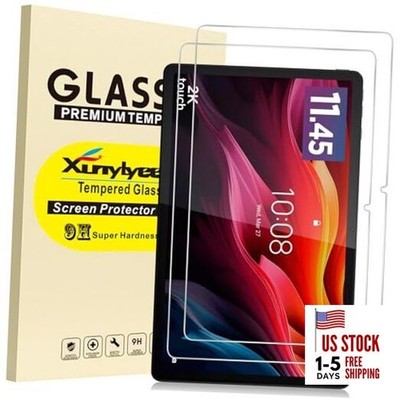 2 Pack, Screen Protector for Lenovo Tab P11 2nd Gen/Lenovo Tab K11 Plus/Lenovo 