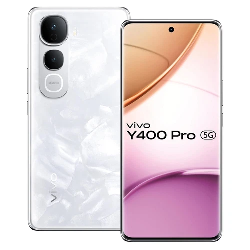 Vivo Y400 Pro 5G (White 256 GB 8GB RAM)Dimensity 7300 Processor Global Version