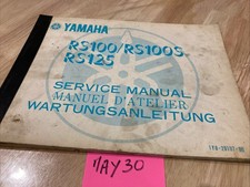 Yamaha RS100 1Y8 RS100S 1Y9 RS125 2A0 revue technique manuel atelier moto