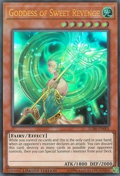 YuGiOh Goddess of Sweet Revenge LC06-EN001 Ultra Rare Englisch PL unl.