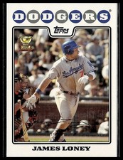 James Loney *ALL STAR ROOKIE CARD* (ASR) 2008 Topps #269. rookie card picture