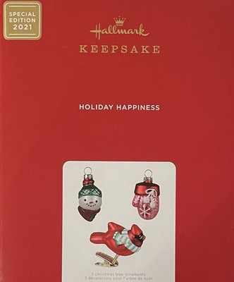 Hallmark Keepsake - Holiday Happiness - Special Edition '21 **NEW / FREE SHIP**