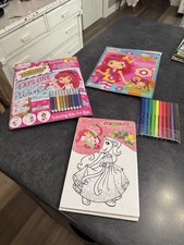 Strawberry Shortcake Colouring Set