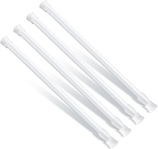 4pcs Window Security Bars, 11.8-17.72 Inch Adjustable Sliding Door Security Lock