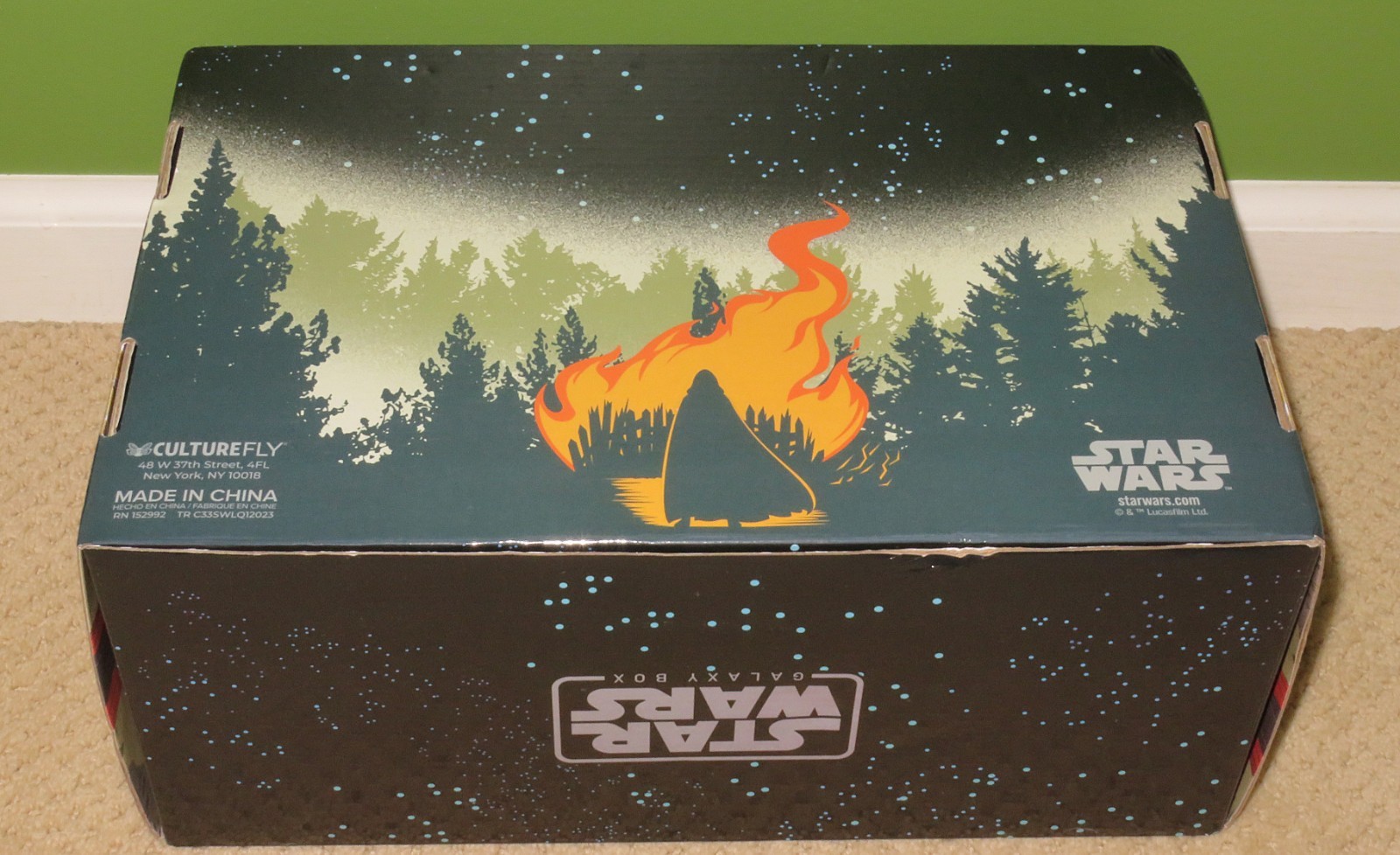 Culturefly Lucasfilm Star Wars Galaxy Box Spring 2023 ROTJ 40th Anniversary XL