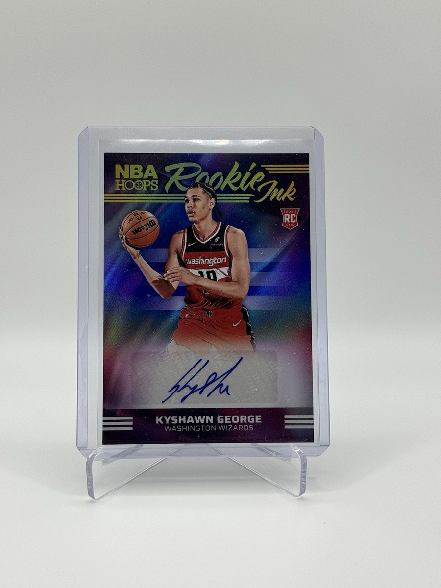 Kyshawn George Rookie Ink NBA Hoops Hobby 24-25 Auto RC