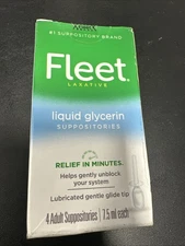 Fleet Liquid Glycerin Suppositories 4 Each