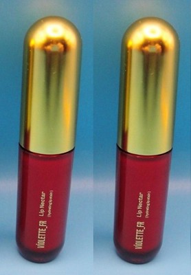 2 VIOLETTE_FR Lot LIP NECTAR Hydrating LIP STAIN Warm Berry *BETISE* FREE SHIP