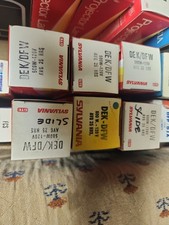 Sylvania DEK/DFW 500W 120V Projector Lamps 6 Total