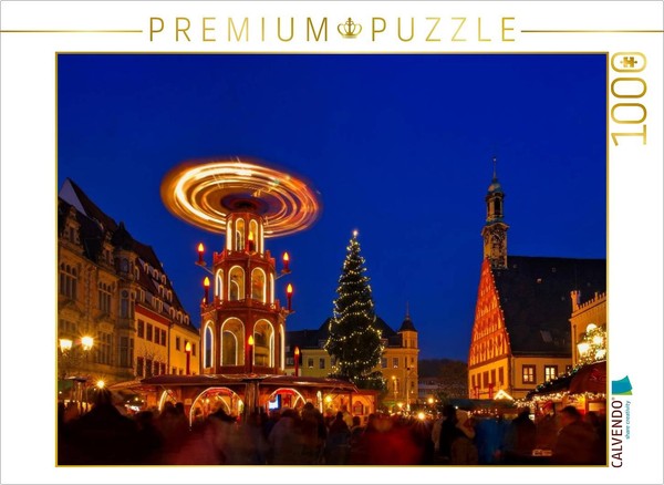 Calvendo Puzzle Weihnachtsmarkt Zwickau | 1000 Teile Lege-GrößE 64 × 48 Cm Foto--image