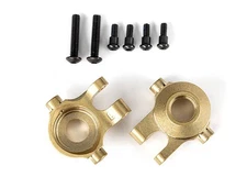 TRA9737 STEERING BLOCKS, BRASS (L&R)