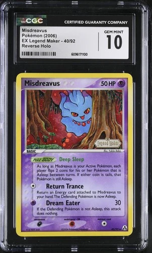 MISDREAVUS #40 REVERSE HOLO EX LEGEND MAKER CGC 10 [POP 18] PRISTINE PSA REGRADE